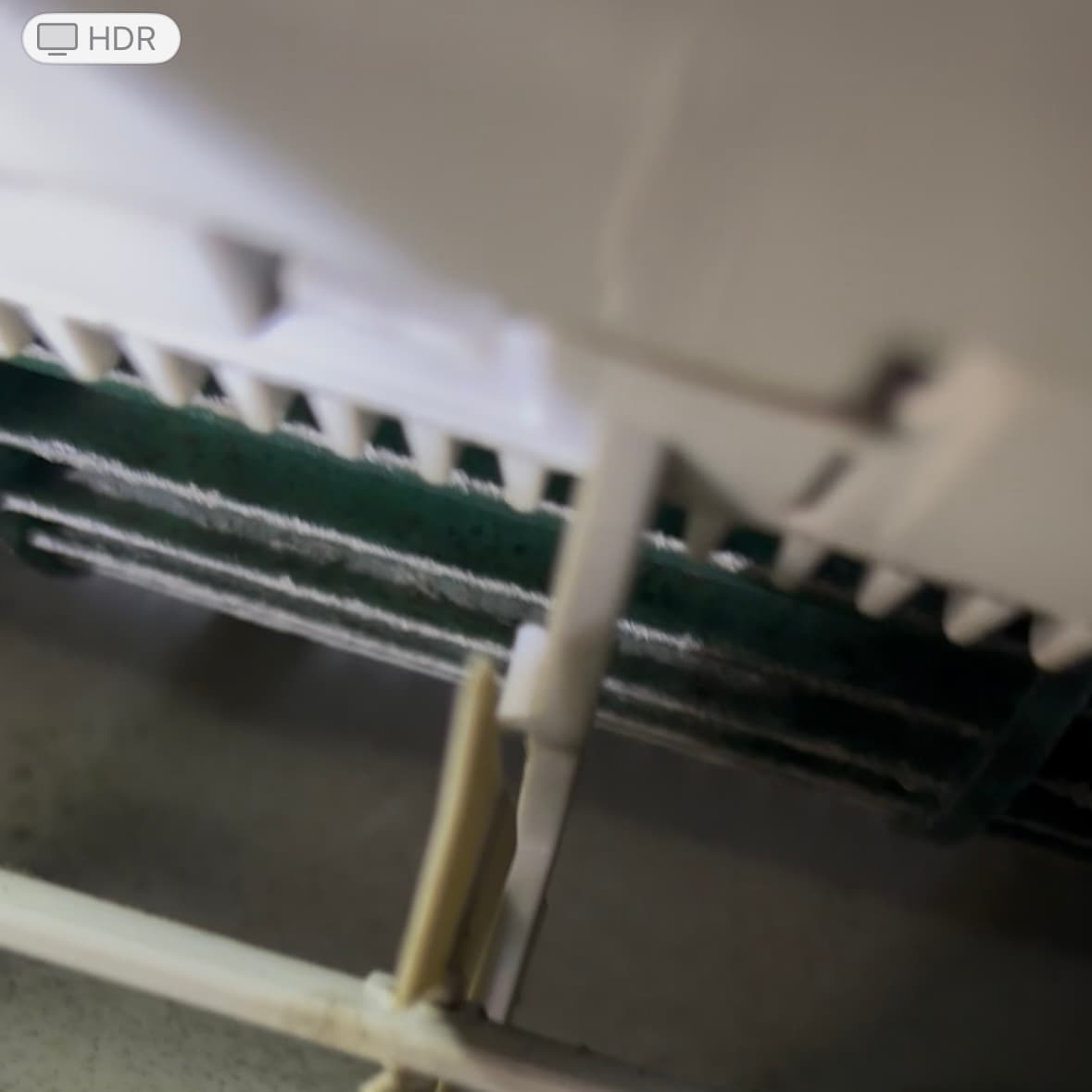 Szennyezett ventilátor (mókuskerék)